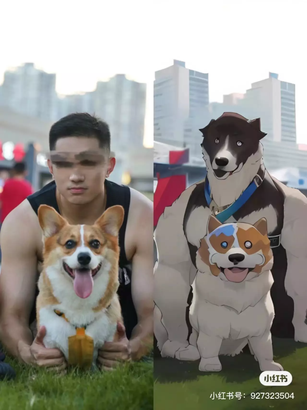狗识别成为大腿,ai还能逆转思维,将一位肌肉猛男识别成一只肌肉哈士奇