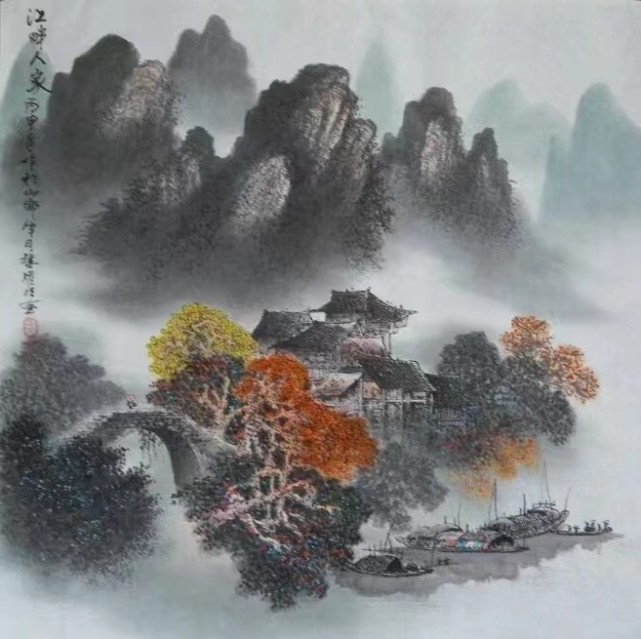 深受广大画家喜好和收藏家的喜爱,出版个人专辑《曾耀明山水作品画集