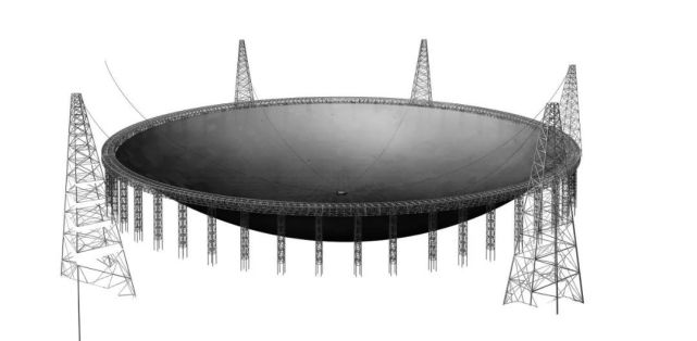 这,就是世界最大的500米口径射电望远镜(fast),被誉为"中国天眼".