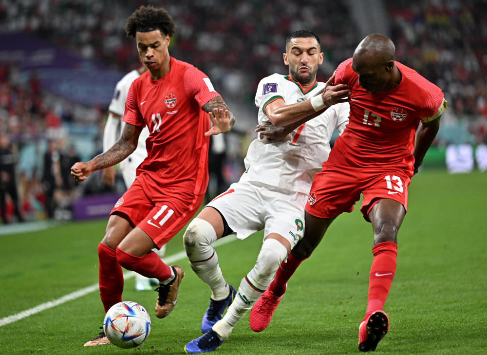 (卡塔尔世界杯)足球——f组:加拿大对阵摩洛哥(6)_腾讯新闻