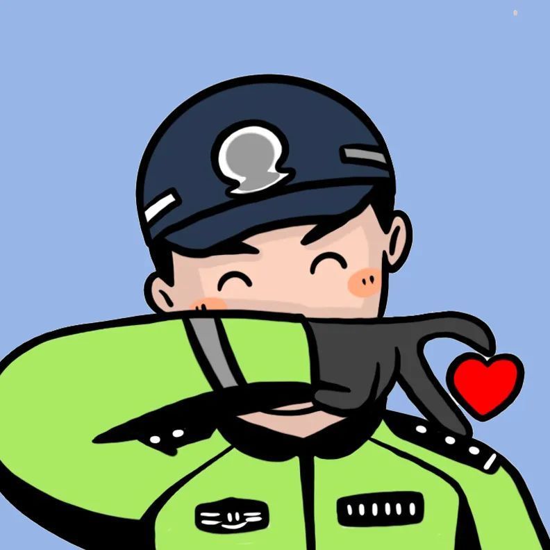 交警最爱的情侣头像,最后一对cp亮了…_腾讯新闻