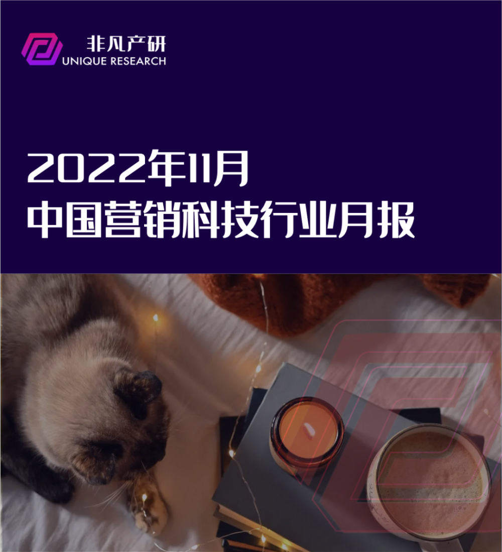 行业报告｜2022年11月中国营销科技行业月报 · 原文图片 1