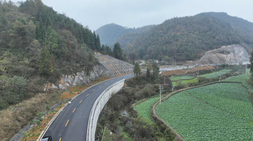 贵州金沙:国道g212寒婆岭至外寨段改扩建工程项目建成通车