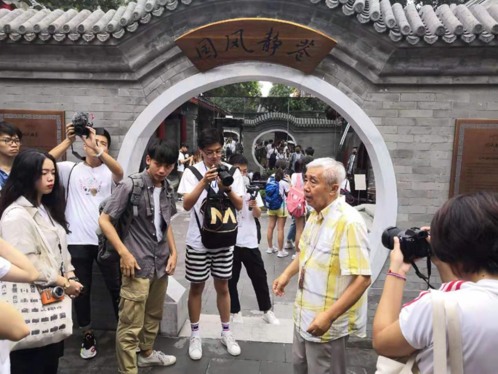 吴光焘——86岁老先生数年义务讲解，用心传承北京中轴线文化通航发展