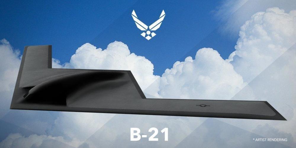 美新一代隐身轰炸机B-21公开亮相！航程超过1万公里，载弹量15吨恋柱甘露寺蜜璃