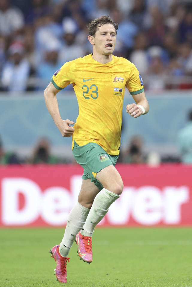 (卡塔尔世界杯)足球——八分之一决赛:阿根廷对阵澳大利亚(17)