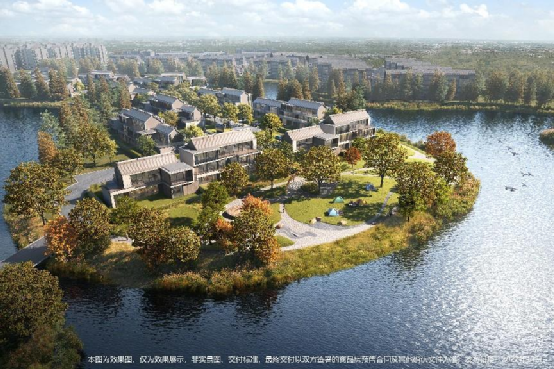约11万方掌形湖景湖景!百万方安亭新镇收官之作!