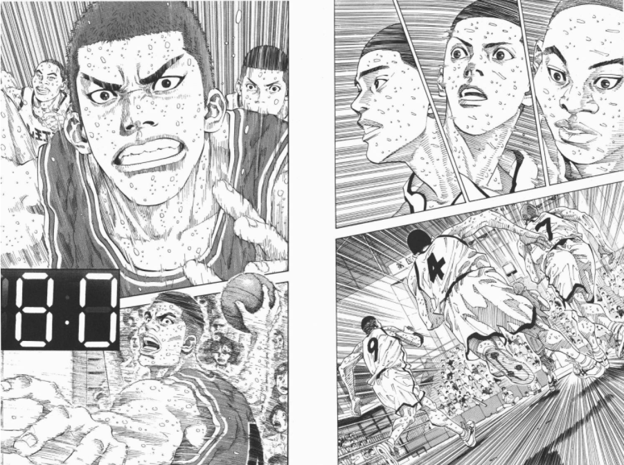 灌篮高手湘北与山王终极之战写实派漫画美学的彻底展现