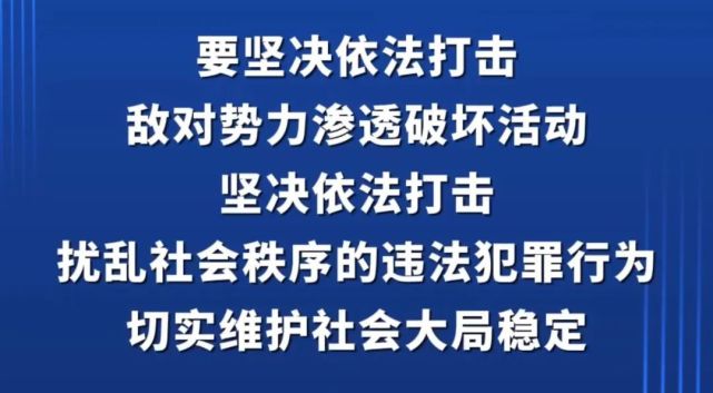 此次会议之所以强调"要坚决依法打击敌对势力渗透破坏活动,坚决依法