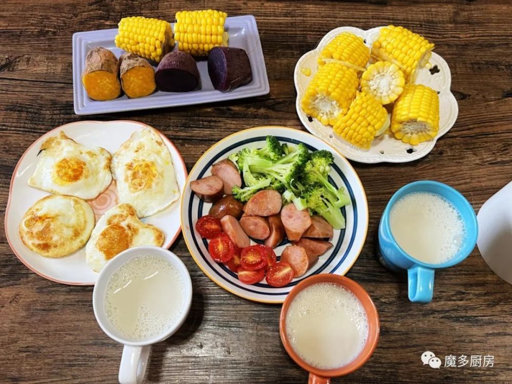 曬曬我家小學生的早餐,一週七天美食打卡,媽媽換著花樣安排_騰訊新聞