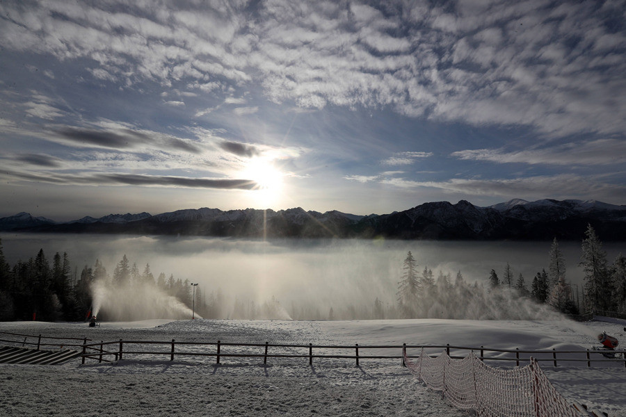 波兰扎科帕内清晨景观