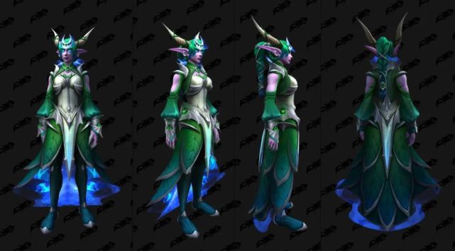 魔兽世界:伊瑟拉复活后的新形态和人形外貌-腾讯新闻