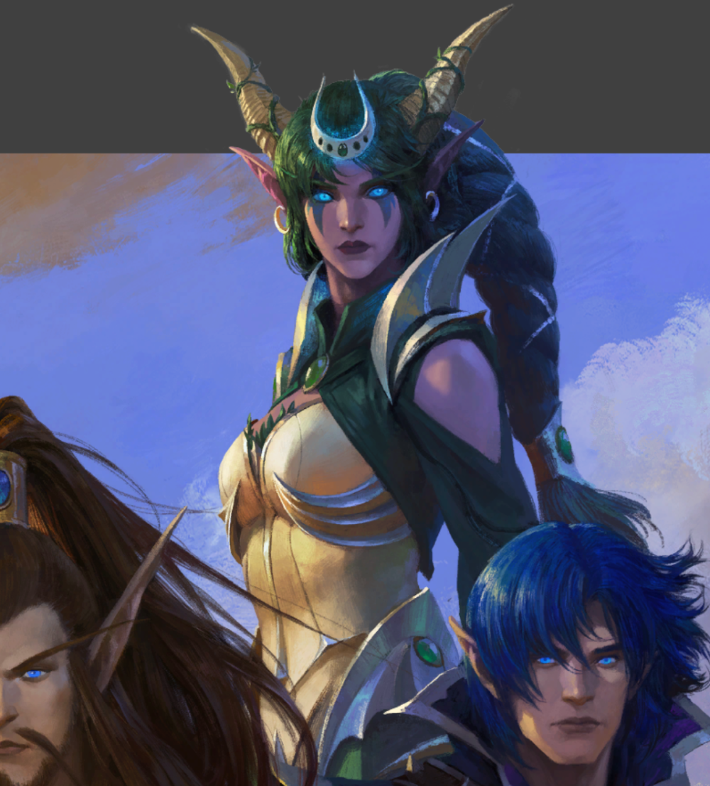 魔兽世界伊瑟拉复活后的新形态和人形外貌