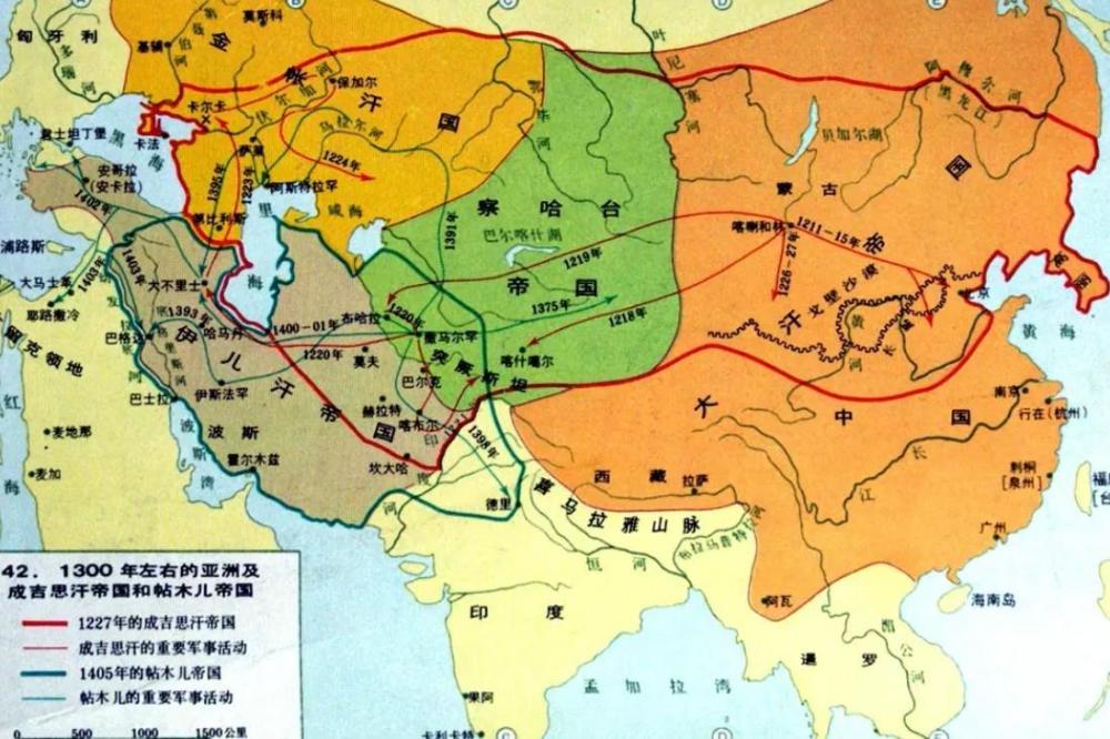 帖木儿帝国:称霸中亚,中东,印度后,竟然要用80万大军征服明朝_腾讯