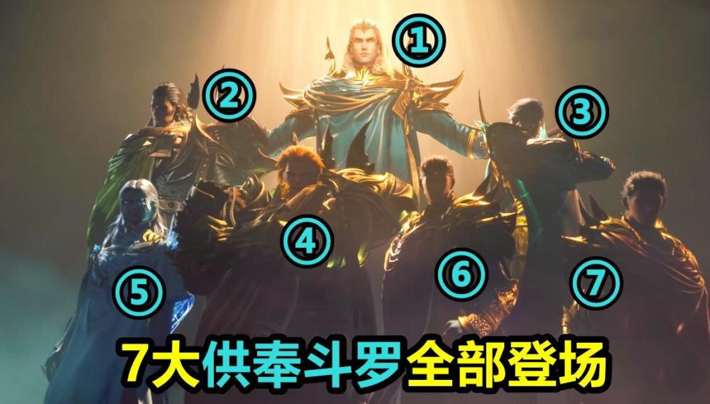 斗罗大陆供奉殿7大斗罗全登场老鳄鱼死得最惨第四供奉最狂妄