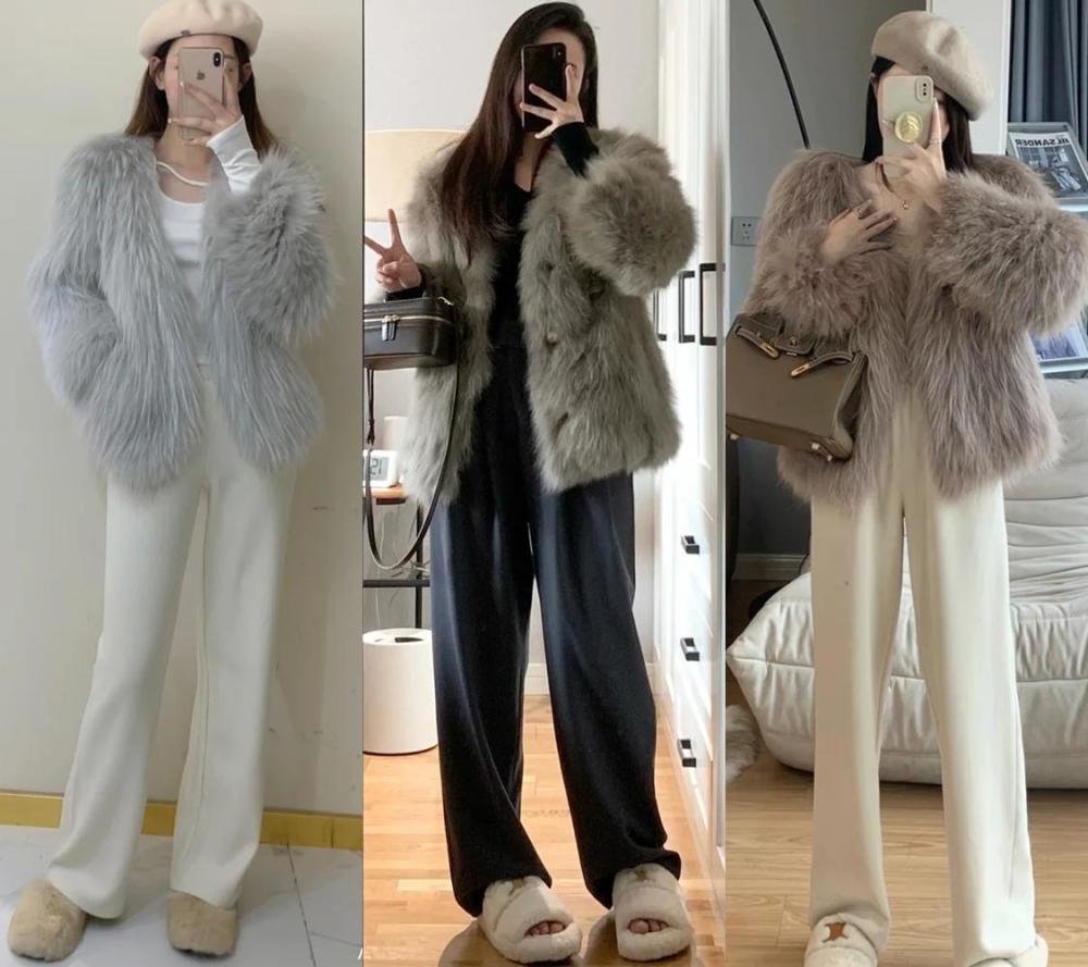 华贵的"皮草"大衣怎么穿好看?