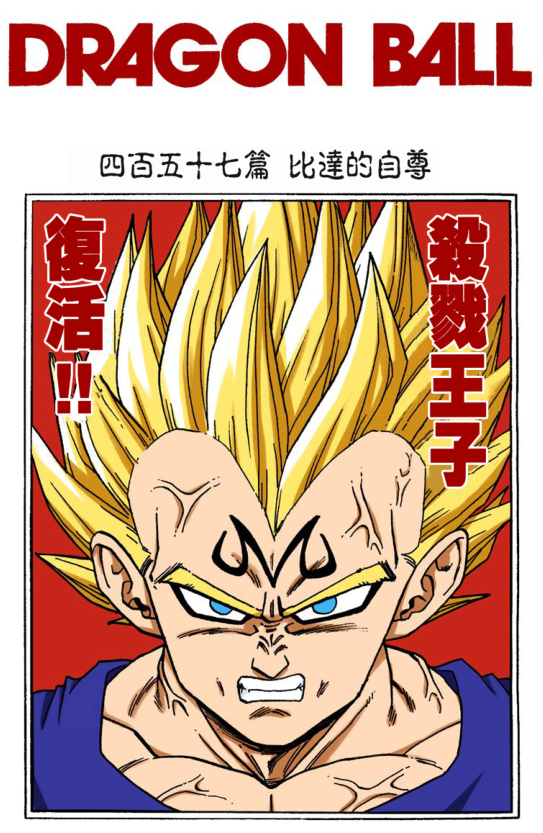 鸟山明漫画《七龙珠》中赛亚人王子贝吉塔的10种变身形态大盘点_腾讯