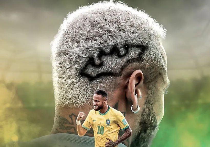 被足球耽误的时尚潮人内马尔赛前空运发型师还要专程做医美