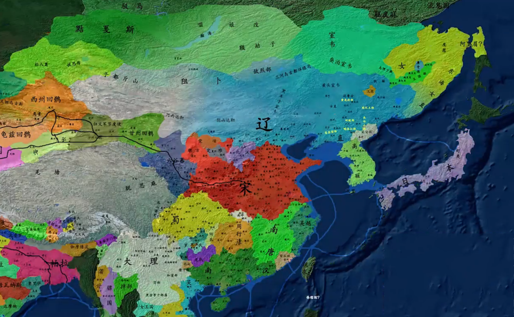 建隆二年(961年)八月二十五日,嗢突剌带着女真特产名马,从白山黑水,漂