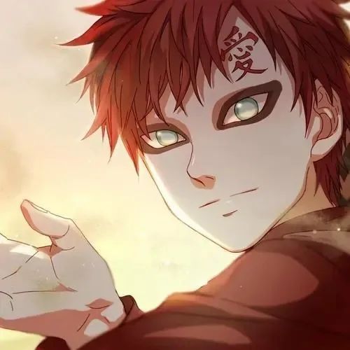 火影忍者五代风影我爱罗可爱帅气头像20个