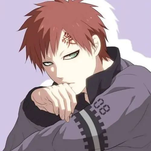 火影忍者五代风影我爱罗可爱帅气头像20个