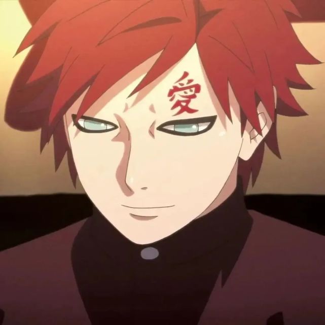 火影忍者五代风影我爱罗可爱帅气头像20个