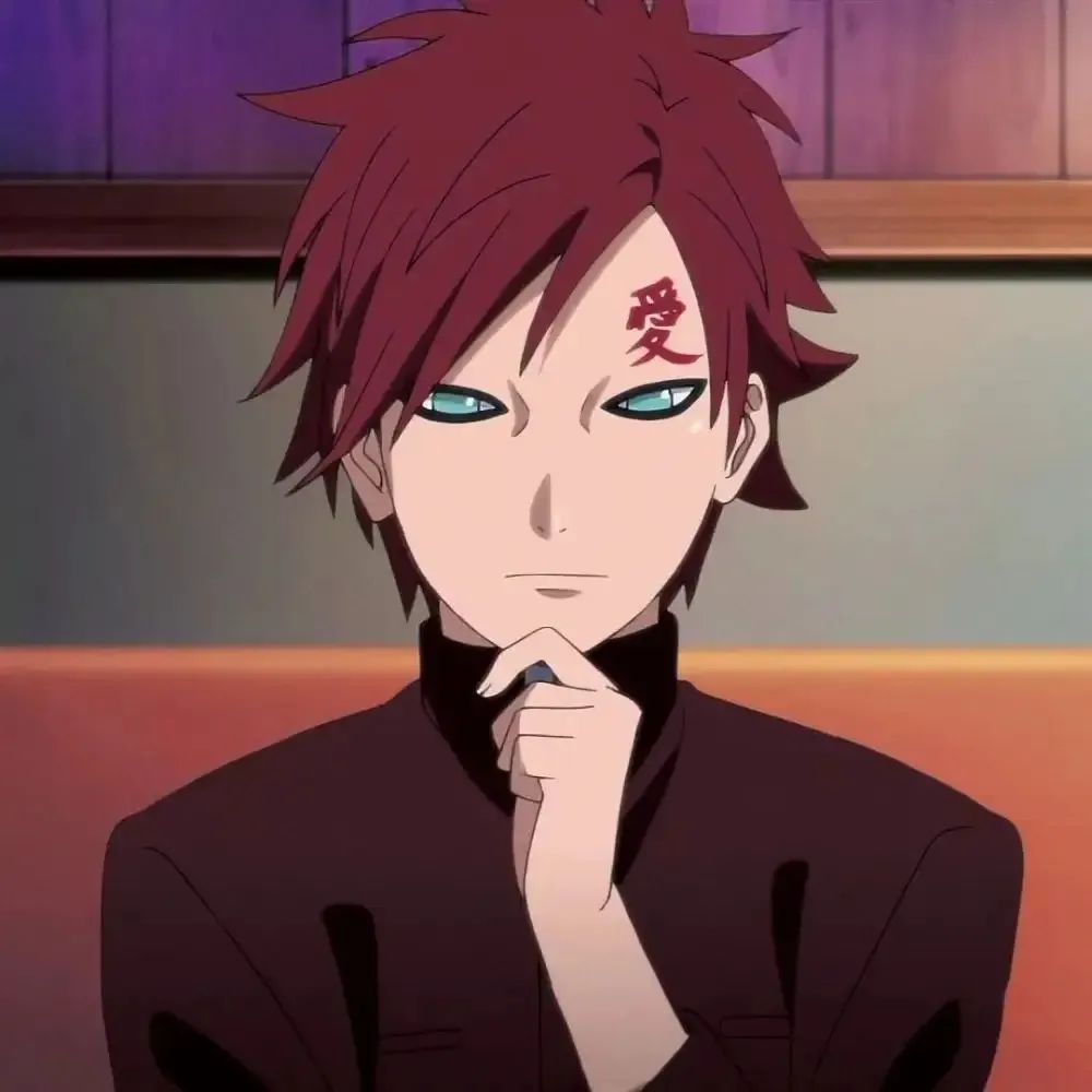 火影忍者五代风影我爱罗可爱帅气头像20个_腾讯新闻