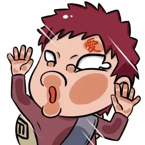 火影忍者五代风影我爱罗可爱帅气头像20个_腾讯新闻