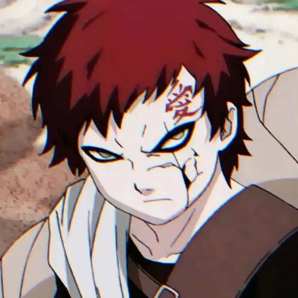 火影忍者五代风影我爱罗可爱帅气头像20个_腾讯新闻