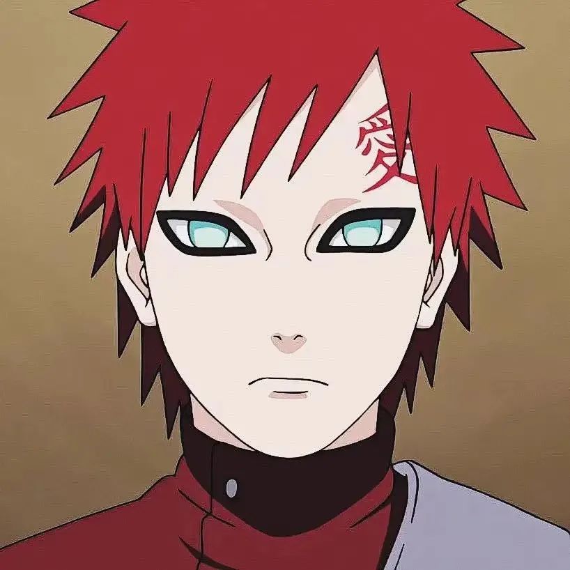 火影忍者五代风影我爱罗可爱帅气头像20个_腾讯新闻