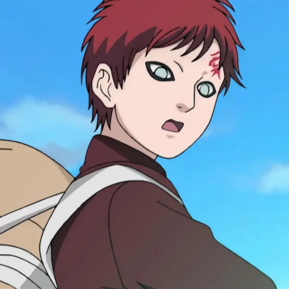 火影忍者五代风影我爱罗可爱帅气头像20个_腾讯新闻