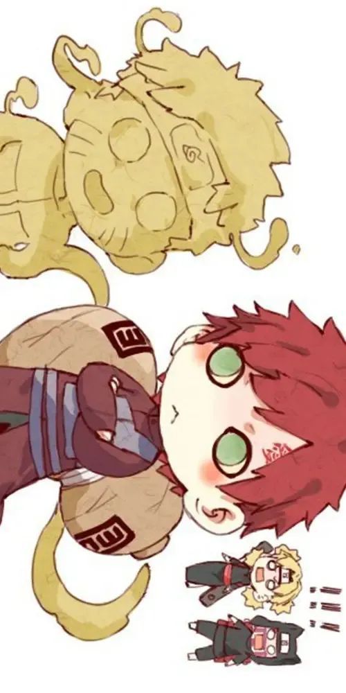 火影忍者五代风影我爱罗可爱帅气手机壁纸20张-腾讯新闻