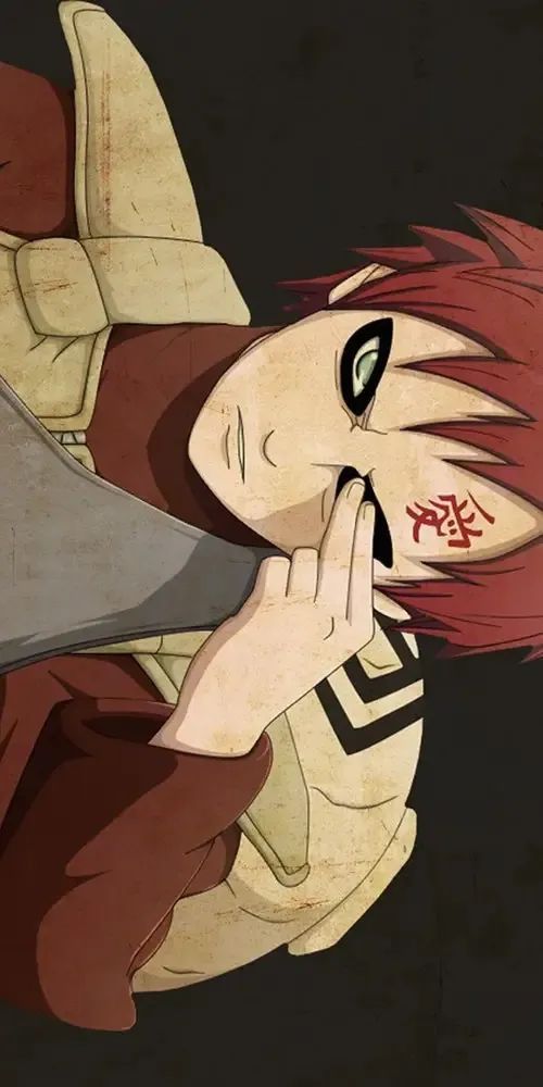 火影忍者五代风影我爱罗可爱帅气手机壁纸20张_腾讯新闻