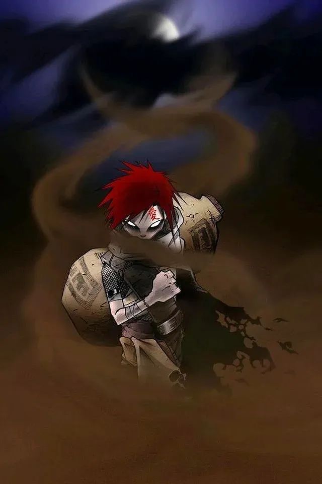 火影忍者五代风影我爱罗可爱帅气手机壁纸20张