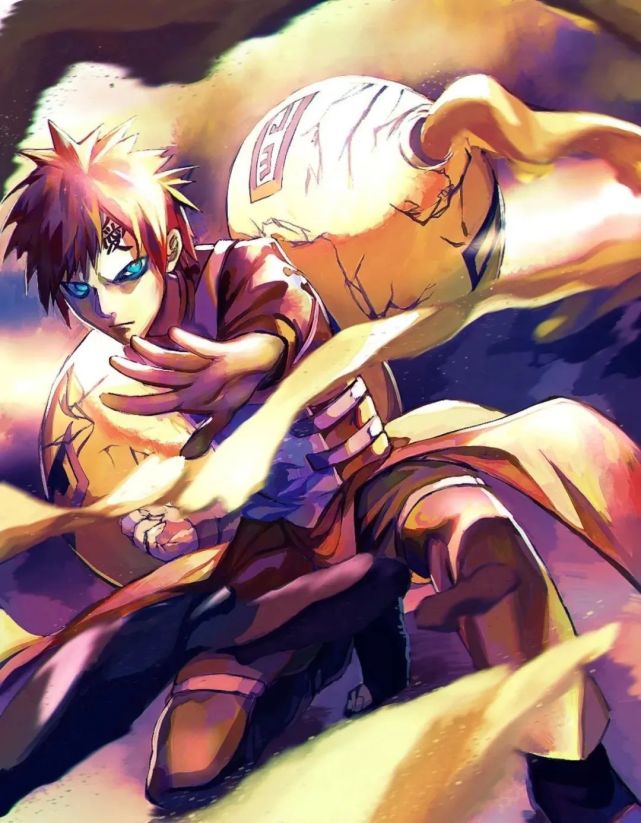 火影忍者五代风影我爱罗可爱帅气手机壁纸20张