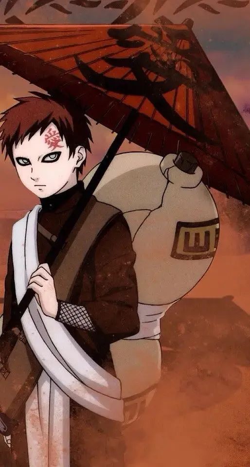 火影忍者五代风影我爱罗可爱帅气手机壁纸20张