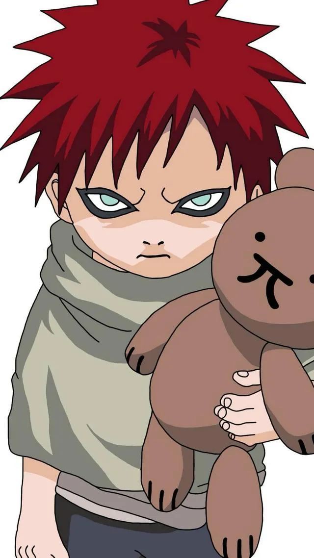 火影忍者五代风影我爱罗可爱帅气手机壁纸20张