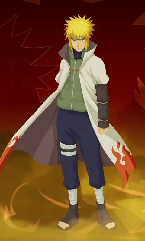 火影忍者四代火影波风水门帅气手机壁纸20张