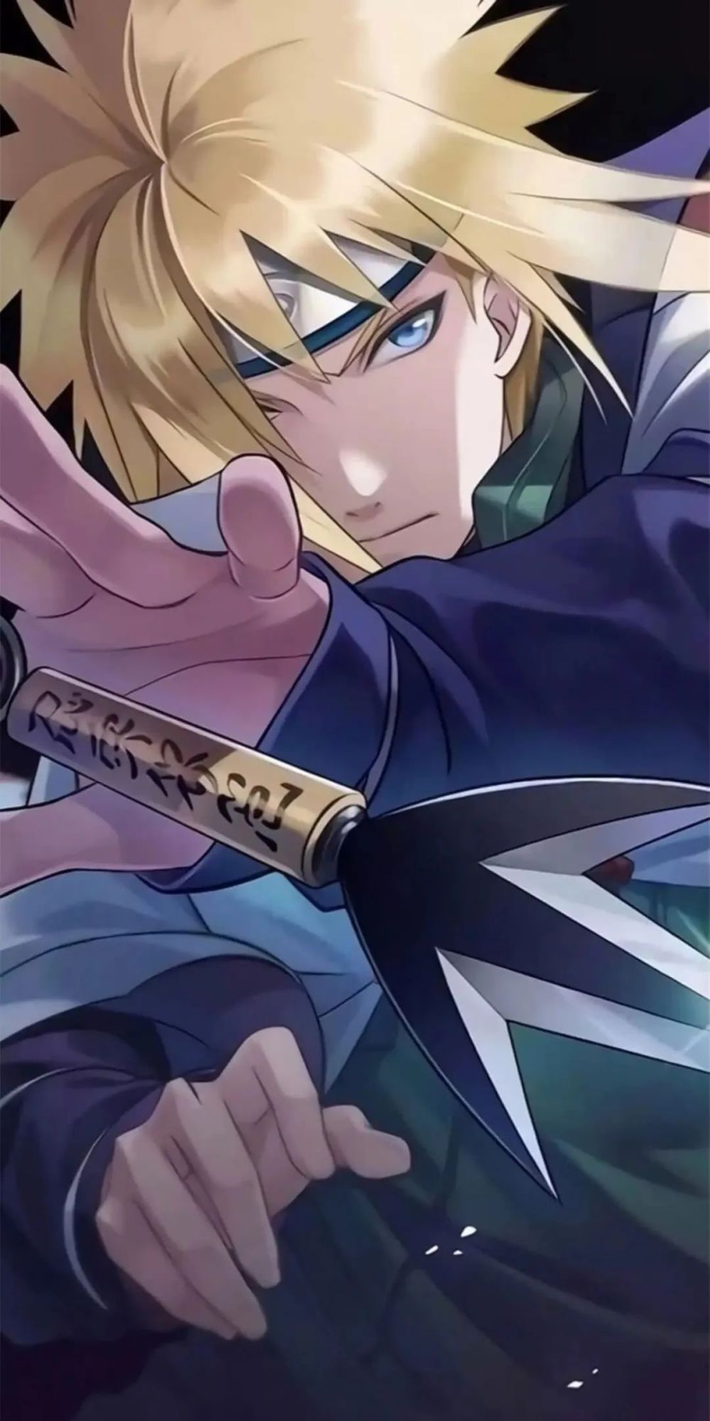 火影忍者四代火影波风水门帅气手机壁纸20张_腾讯新闻