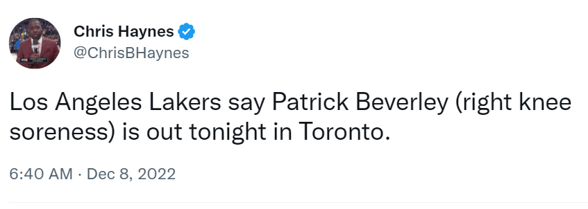 湖人官宣詹眉今日休战!