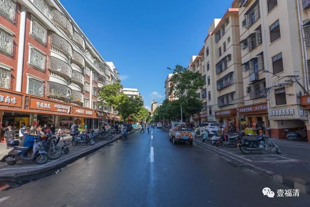 来福清这条商业街吃遍大江南北的味道