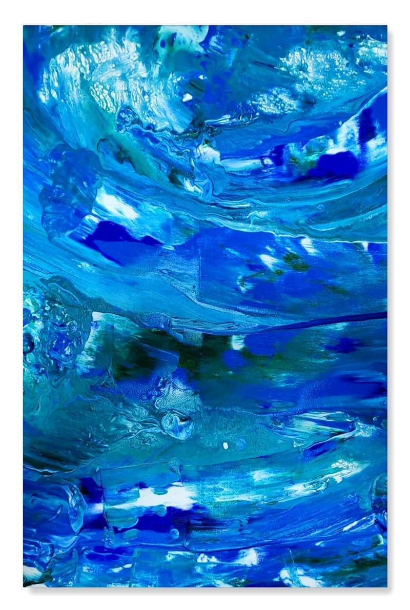 杨建赤抽象艺术:灵动而自由_腾讯新闻