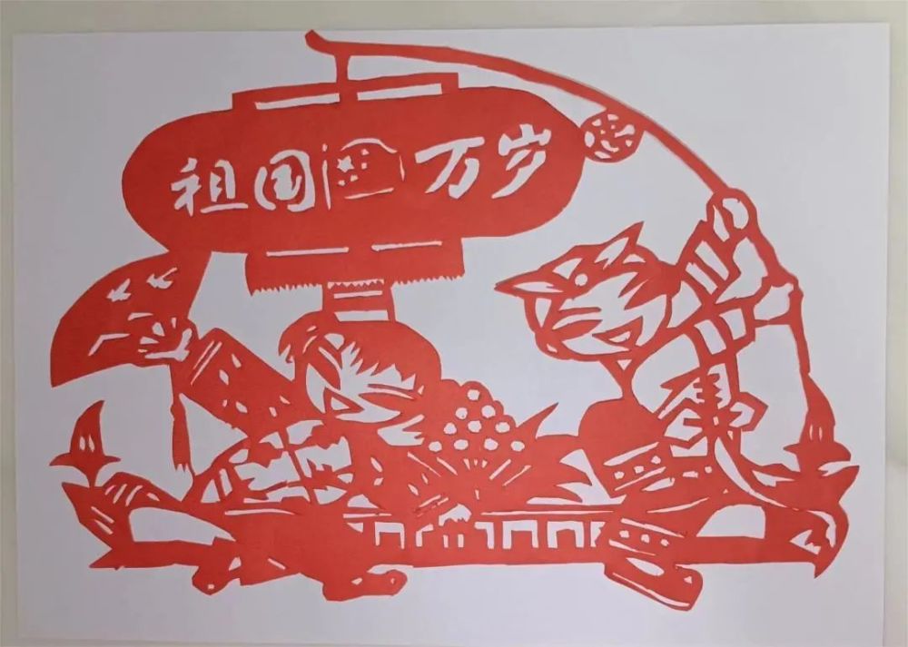 奋进新征程·艺览昌吉情——剪纸艺术作品_腾讯新闻