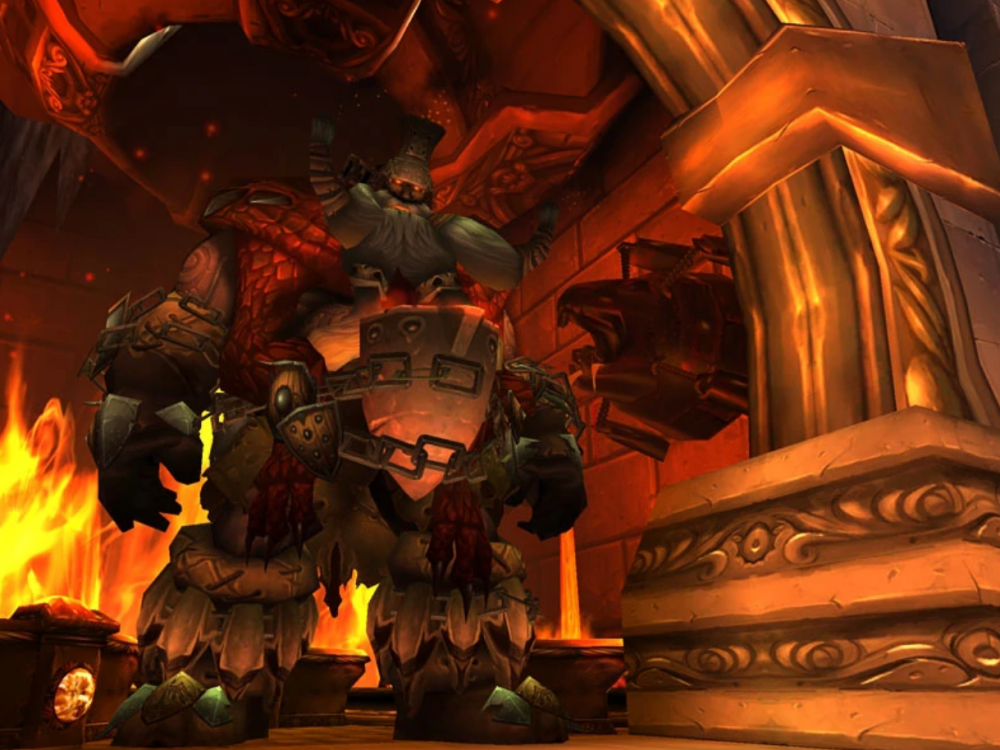 奥杜尔每一个boss都非常有特点,像一号boss烈焰巨兽,玩家需要驾驶不同