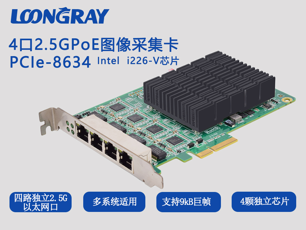 Intel I226芯片4端口千兆以太网卡 2 5gpoe工业相机图像采集卡介绍 腾讯新闻