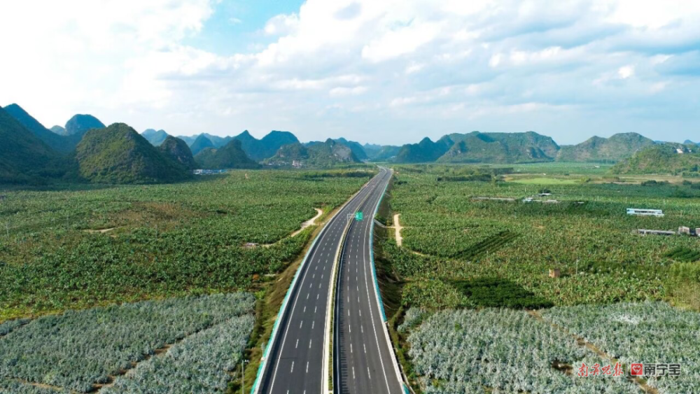 通车在即河池这两条高速顺利通过二期工程交工质量核验