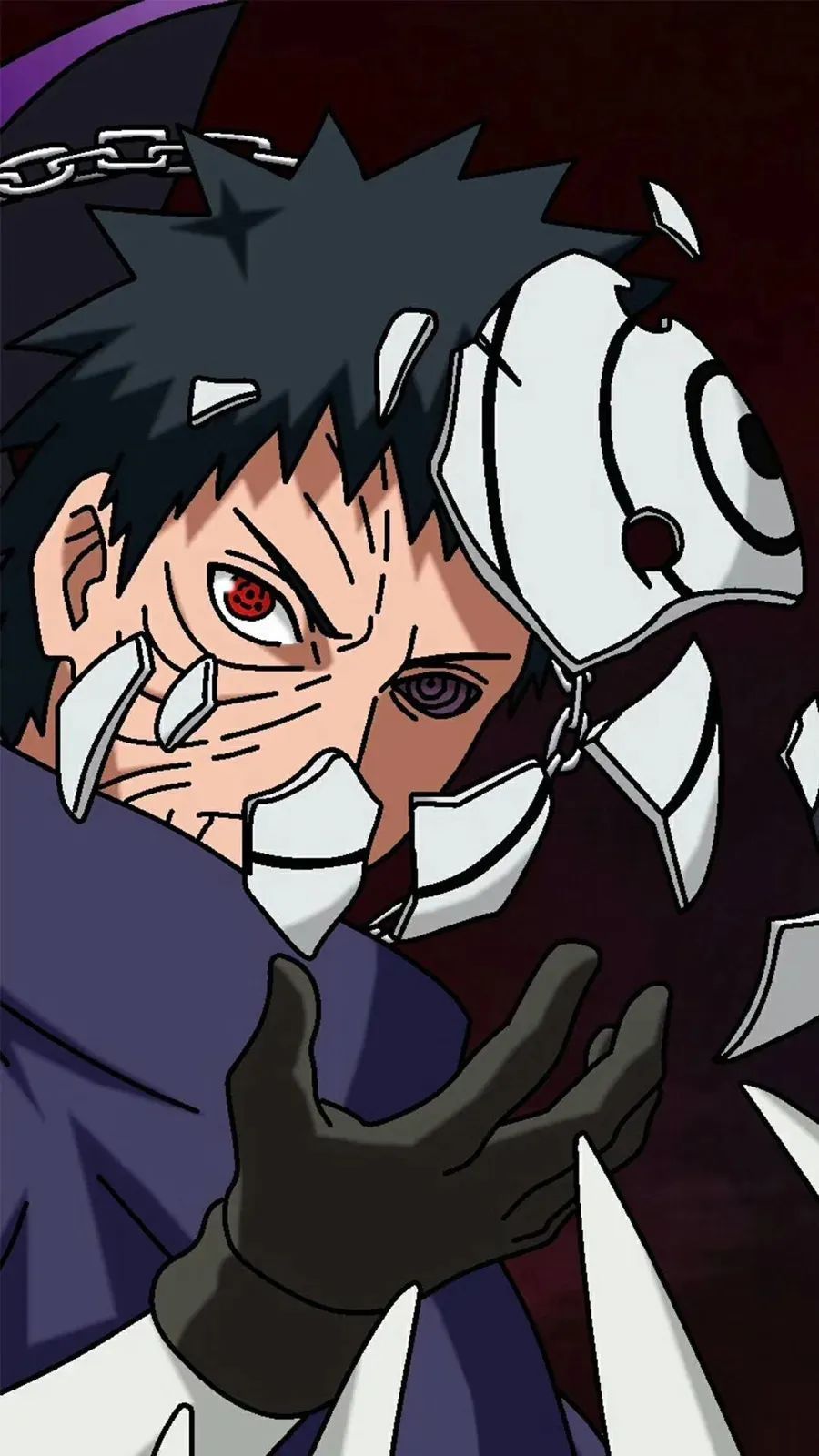 火影忍者宇智波带土超级帅气壁纸14张_腾讯新闻