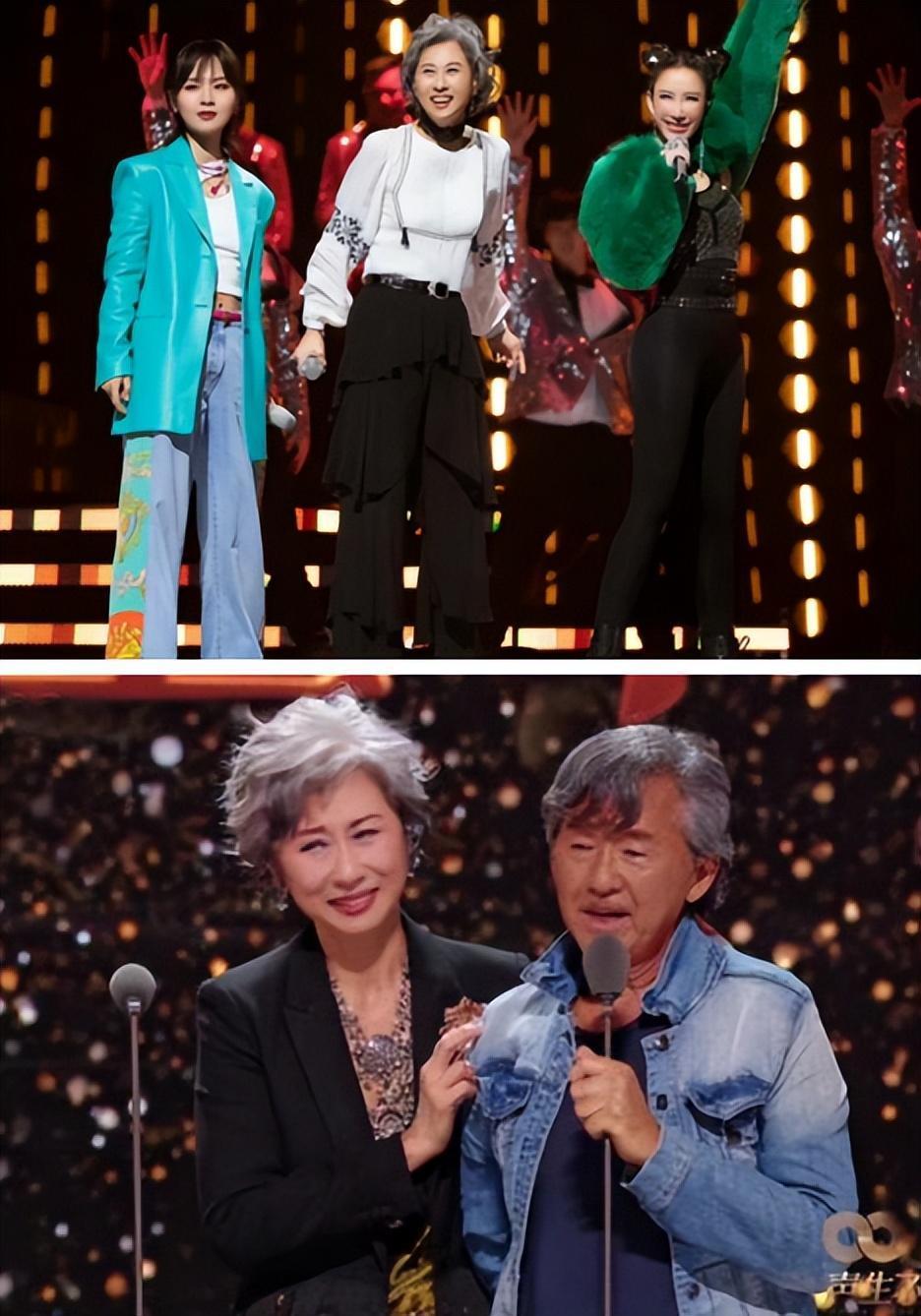 60岁叶倩文出席朋友婚礼!一头银发气质优雅,与粉丝合影动作亲昵插图4