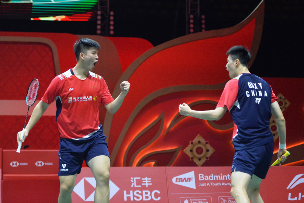 （体育）羽毛球——世界巡回赛总决赛：刘雨辰/欧烜屹胜谢定峰/苏伟译_腾讯新闻
