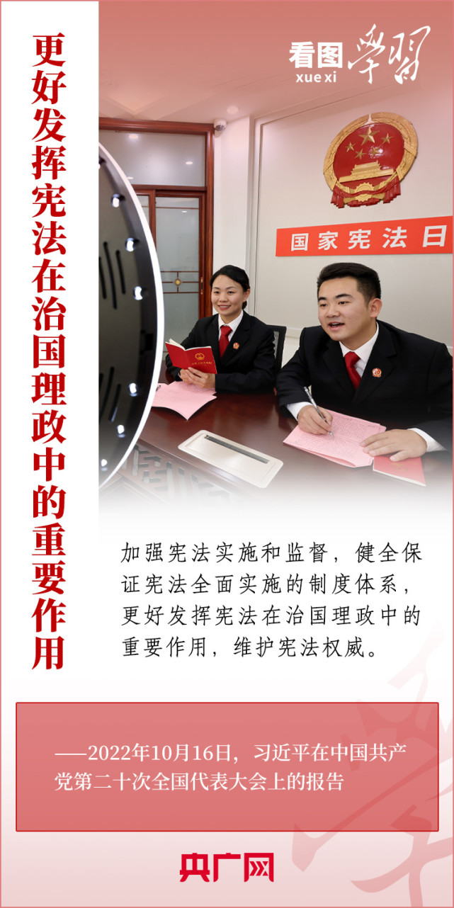 看图学习丨维护宪法权威 捍卫宪法尊严 保证宪法实施